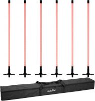 Eurolite Set 6x LED Neon Stick 134cm RGB + Soft Bag