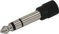Omnitronic Adapter 6.35 Jack(M)/3.5(F) stereo 10x