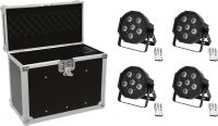 Eurolite Set 4x LED SLS-603 + Case EC-SL4M size M