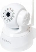 LogiLink - Trådløs IP netværkskamera - PT funktion & software, Hvid LogiLink - Trådløs IP netværkskamera - PT funktion & software, Hvid