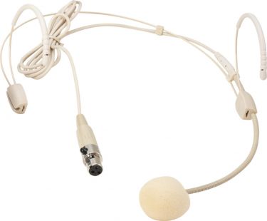 Omnitronic UHF-600 Headset Microphone, skin-colored