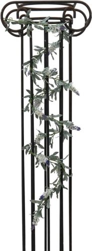 Europalms Flowering Garland, artificial, white, 180cm