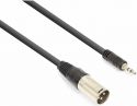 Cables & Plugs, CX318-05 Cable XLR Male-3.5 Stereo (0.5m)