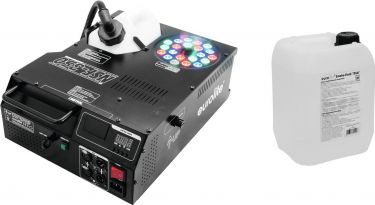 Eurolite Set NSF-350 + Smoke Fluid -DSA- 5l