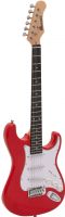 Dimavery J-400 Electric Guitar ST, red, 3/4