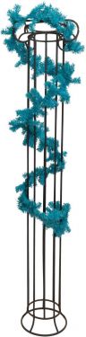 Europalms Spruce garland, turquoise, 270cm