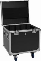 Roadinger Flightcase 4x Pixel Matrix Panel 5x5 RGB/WW with wheels