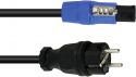 Strømkabler - Powercon, PSSO PowerCon Power Cable 3x2.5 5m H07RN-F