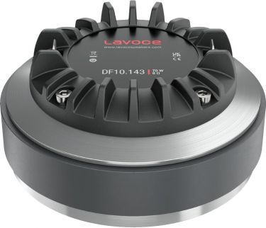 Lavoce DF10.143 1" Compression Driver, Ferrite Magnet