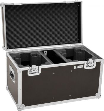 Roadinger Flightcase PRO 2x LED TMH-X4