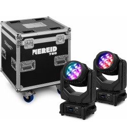 Nereid740 Outdoor LED Bee Eye Moving Head with Zoom 2pcs in Flightcase TILBUD NU
