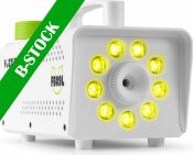 F509LW Party Smoke Machine 9 LEDs RGB White Edition "B-STOCK"