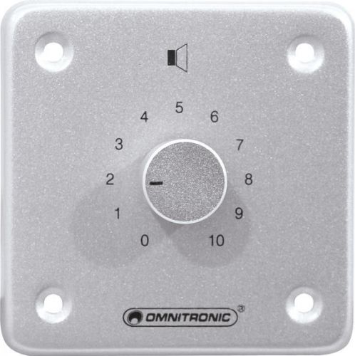 Omnitronic PA Volume Controller 10 W mono sil