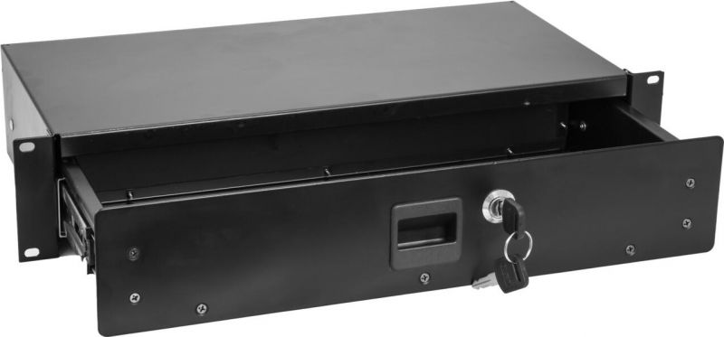Omnitronic SN-2 Rackdrawer with lock 2U