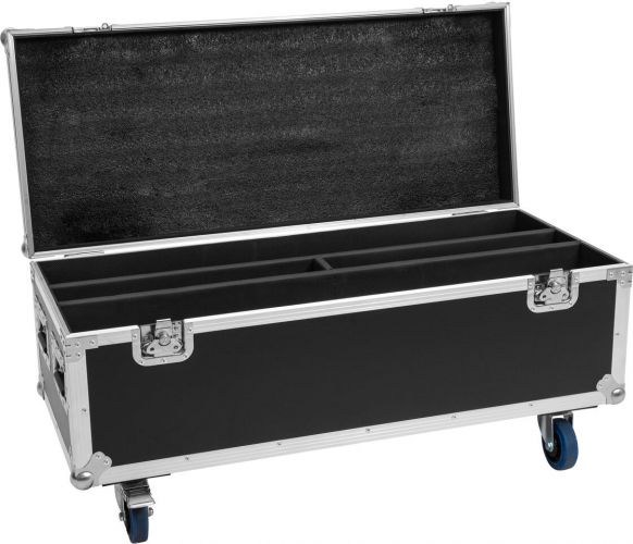 Roadinger Flightcase 2x LED TMH Bar-S120 with wheels