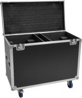 Roadinger Flightcase 2x IP TMH-H760 with wheels