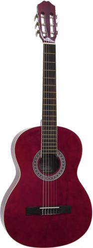 Dimavery AC-303 Classical Guitar, red