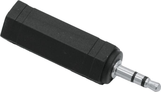 Omnitronic Adapter 3.5 Jack(M)/6.35(F) stereo 10x