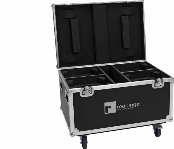 Roadinger Flightcase 4x EYE-740 MK2 with wheels