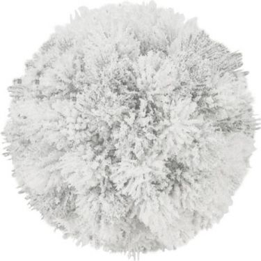 Europalms Pine ball, flocked, 15cm