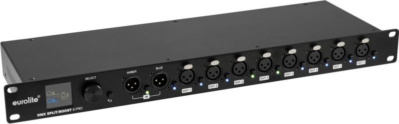 Eurolite DMX Split/Boost 8 PRO 3-pin