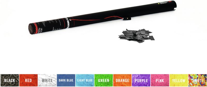 TCM FX Electric Confetti Cannon 80cm, black