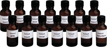 Eurolite Fog Fragrance Set with 1x each of all 14 fragrances