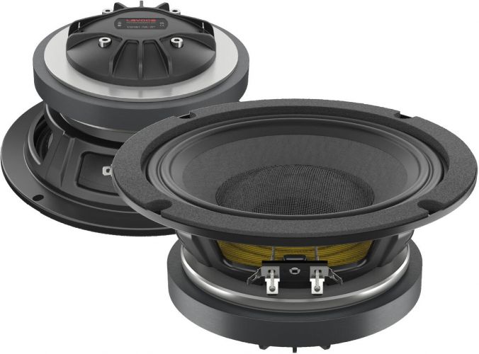 Lavoce CSF061.70K 6.5" Coaxial Speaker, Ferrite, Steel Basket Driver