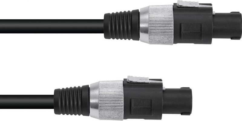 Omnitronic Speaker Cable SPEAKER 2x2.5 5m black