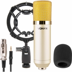 CM400C Studio Condenser Microphone Champagne TILBUD NU