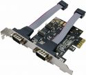 LogiLink - PCI express kort, 2 x seriel port, RS232 LogiLink - PCI express kort, 2 x seriel port, RS232
