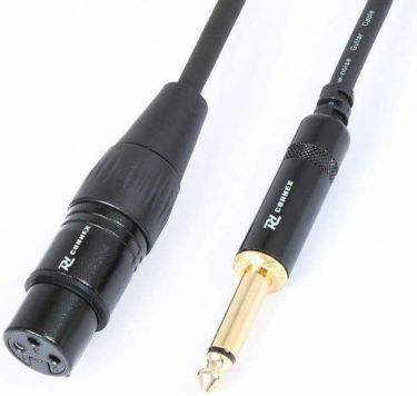 CX135 Kabelomformer XLR Hunn - 6,3M Jack Hann