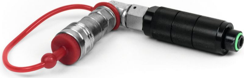 TCM FX CO2 Bottle to Hose 90 degree Quick Connector