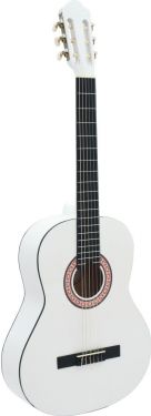 Dimavery AC-303 Classical Guitar, white