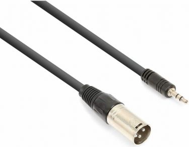 CX318-05 Kabel XLR Hann-3.5 Stereo (0.5m)