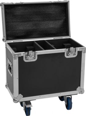 Roadinger Flightcase 2x TMH-B120 with wheels