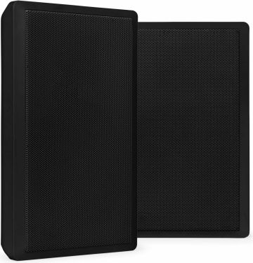 WSF30B Flat Wall Speaker Set 5.25” 100V Black