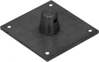 Alutruss DECOLOCK DPBS Base Plate for DQ1, black