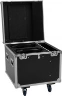 Roadinger Flightcase PRO 2x IP TMH-W285 with wheels