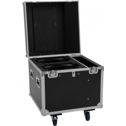 Roadinger Flightcase PRO 2x IP TMH-W285 with wheels TILBUD NU