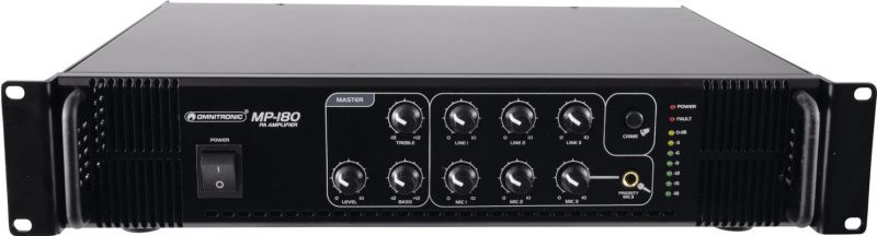 Omnitronic MP-180 PA Mixing Amplifier