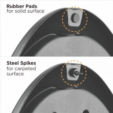 HTS12 Satellite Speaker Floor Stand, set of 2