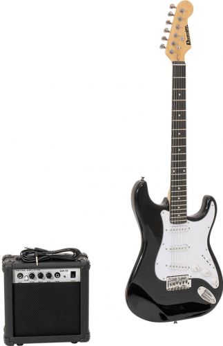 Dimavery EGS-1 Electric Guitar Set, black