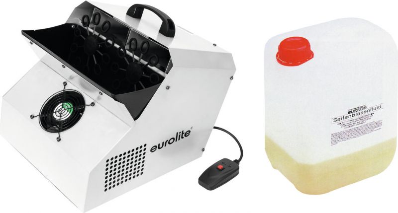 Eurolite Set SD-201 DMX Bubble Machine + Bubble Concentrate for 5l