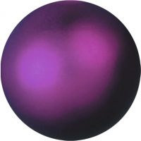 Europalms Deco Ball 3,5cm, violet, metallic 48x