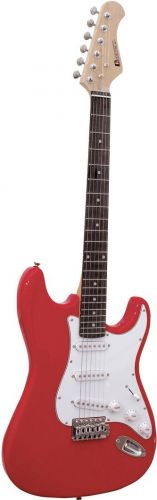 Dimavery ST-203 Electric Guitar, red