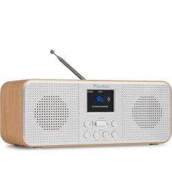 Bucine Stereo Internet Radio with DAB+ Silver TILBUD NU