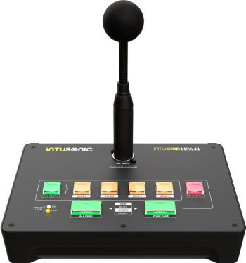 INTUSONIC HPA41 4-zone Paging Station