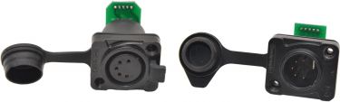 Eurolite IP XLR Plug/Socket 5-pin