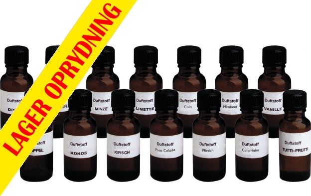 Eurolite Fog Fragrance Set with 1x each of all 14 fragrances